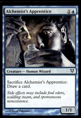 2012 Avacyn Restored Alchemist's Apprentice Expansion/Common #42