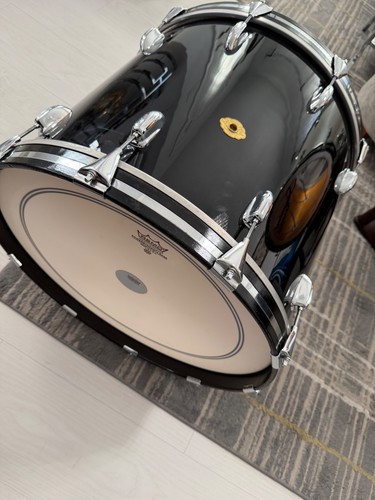 Slingerland Nashville Studioking 90s Bass Drum 22x18 Gloss Black Excellent Cond!