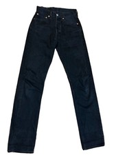 Vintage Levi’s Women's 501 Black Denim Jeans 27x34 Made in USA 2000 Y2K