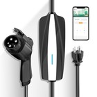 Portable EV Charger EV Car Charging Cable 16Amp Level 1&2 NEMA 6-20P/5-15P