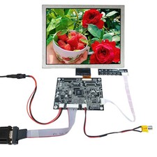 8 Inch EJ080NA-04C 40Pin TTL WLED LCD Screen and VGA AV LCD Controller Board