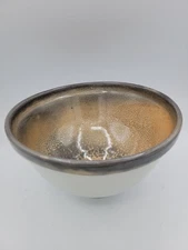 Vintage Japanese Chawan Matcha Tea Bowl Art Pottery Handmade Stamped