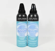 2 John Frieda VOLUME LIFT Air-Whipped FOAM Mousse 7.5 oz NO LIDS