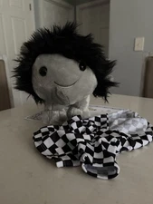 2025 Build A Bear Emo Axolotl STUFFED w/ Check Hoodie Animal Plush NEW IN HAND