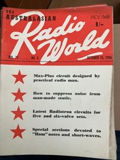 The Australasian Radio World magazine Vol 11 No 5