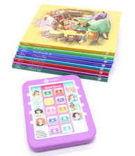 Disney Princess Me Reader with 8 Books Electronic Story Reader- Works