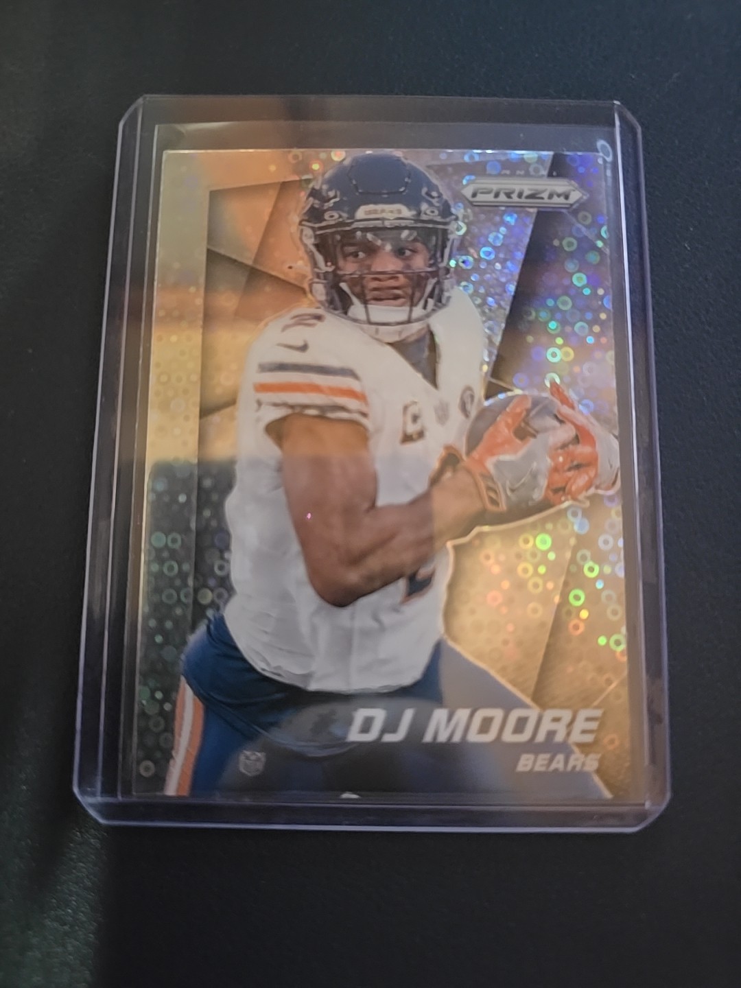 2024 Panini Prizm - Prizm Flashback D.J. Moore #9 No Huddle Prizm