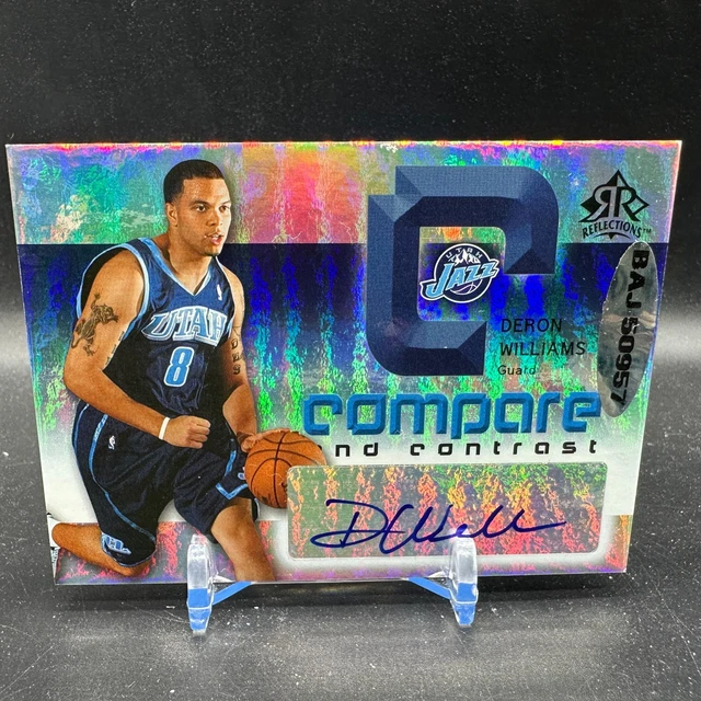 Luther Head Deron Williams Dual Auto /30 2005 UD Reflections Compare & Contrast