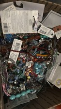 Huge Craft Lot, Stone, Beads,Glass, Plastic More 11 Lbs