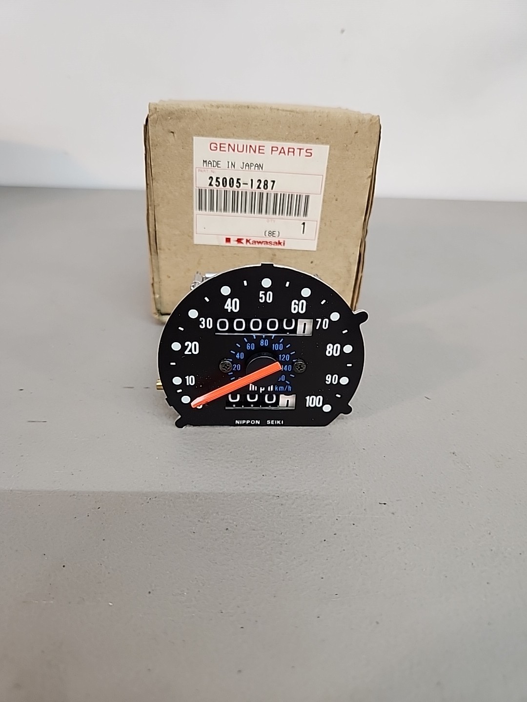 1985 - 2005 Kawasaki KL250 KLR250 Speedometer Gauge Cluster 25005-1287 OEM