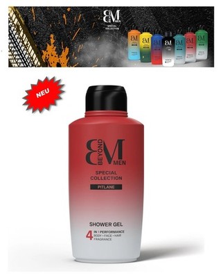 BEYOND MEN SPECIAL COLLECTION PITLANE Showergel 4 in 1 Body-Face-Hair-Fragrance