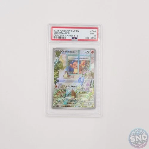 Pokémon Charmander - 044 - SV: Scarlet & Violet Promo Cards PSA 9