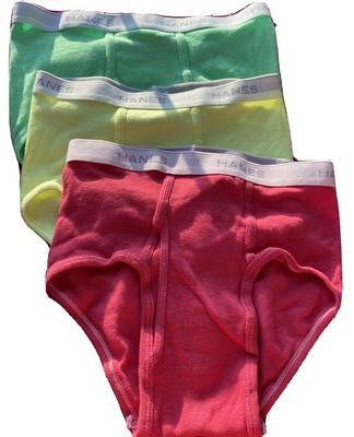 hanes mens colored briefs