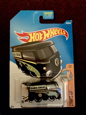 🏁 Hot Wheels Surf's Up KOOL KOMBI - Black Moon-Eyes 🏁 | eBay