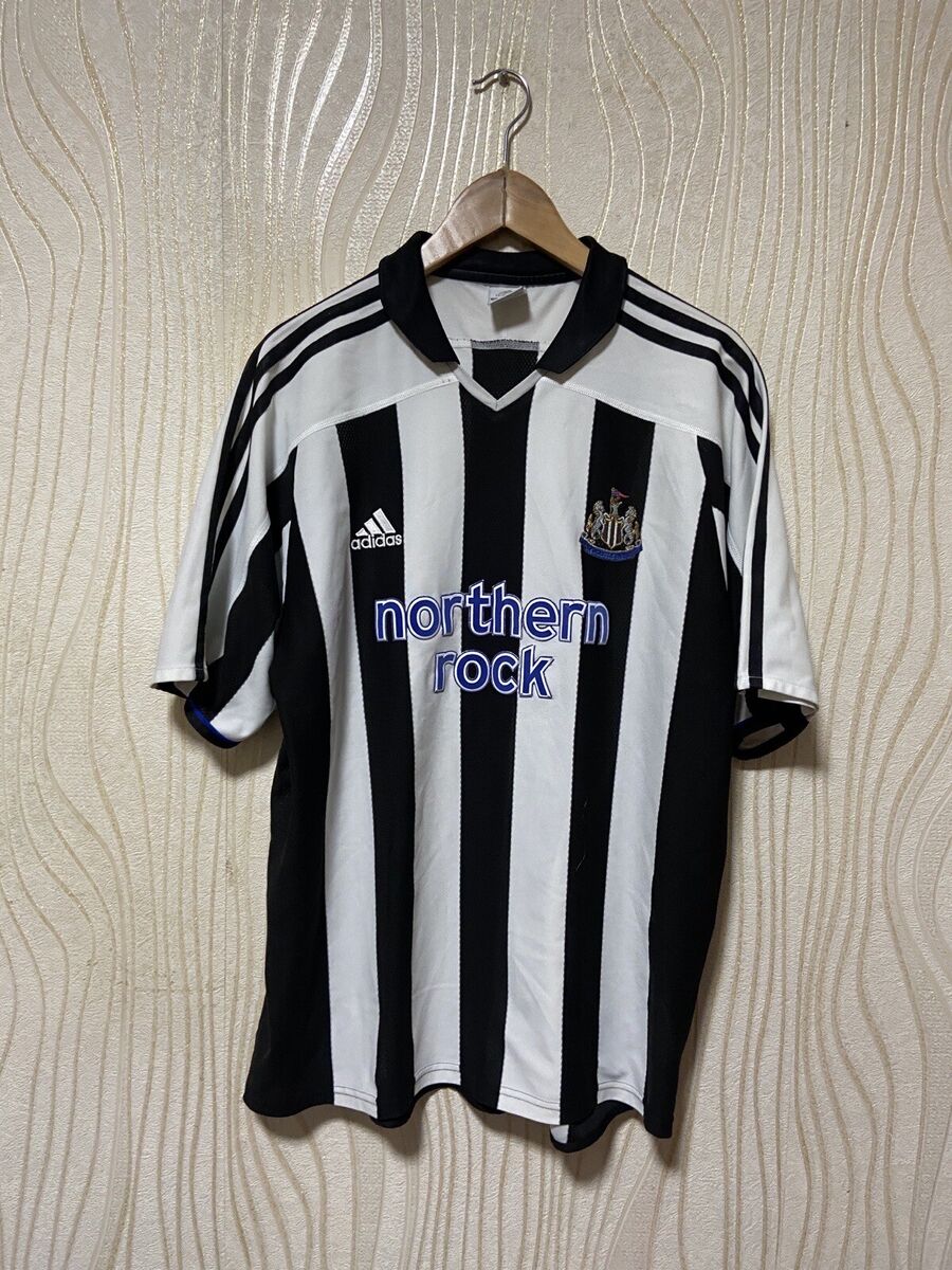 NEWCASTLE UNITED 2003 2005 HOME FOOTBALL SHIRT SOCCER JERSEY NEWCASTLE UNITED 2003 2005 HOME FOOTBALL SHIRT SOCCER JERSEY