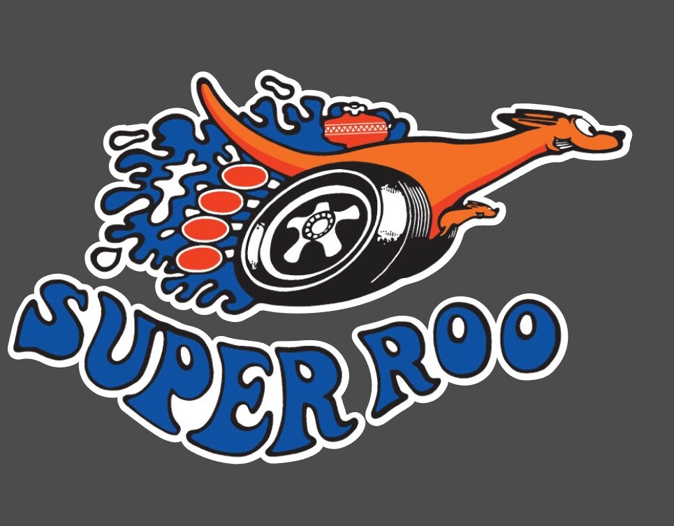 Superoo Logo Preservation Detail On The “Super Roo” Ford Falcon XW