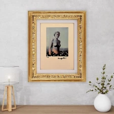 René Magritte, Original signed Print, COA and Appraisal for $3,500 USD.