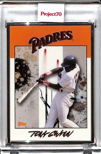 2021 TOPPS PROJECT 70 #684 TONY GWYNN BY FUTURA - P70 AP SILVER FRAME 03/51