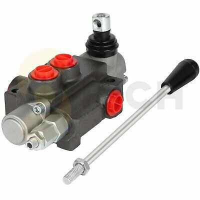 2 Spool 11 GPM 3600 PSI Hydraulic Control Valve Double Acting Loader w/ Joystick