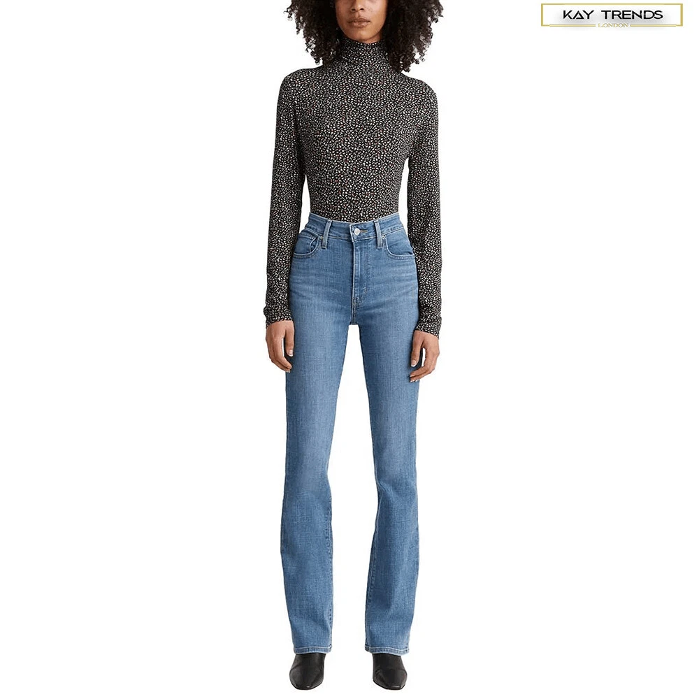 Boot cut high waisted jeans 2025