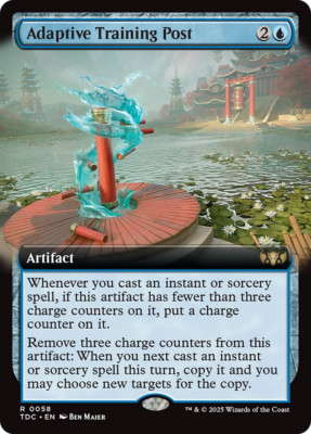 MTG | Adaptive Training Post | Tarkir Dragonstorm | BORDERLESS | NM | EN