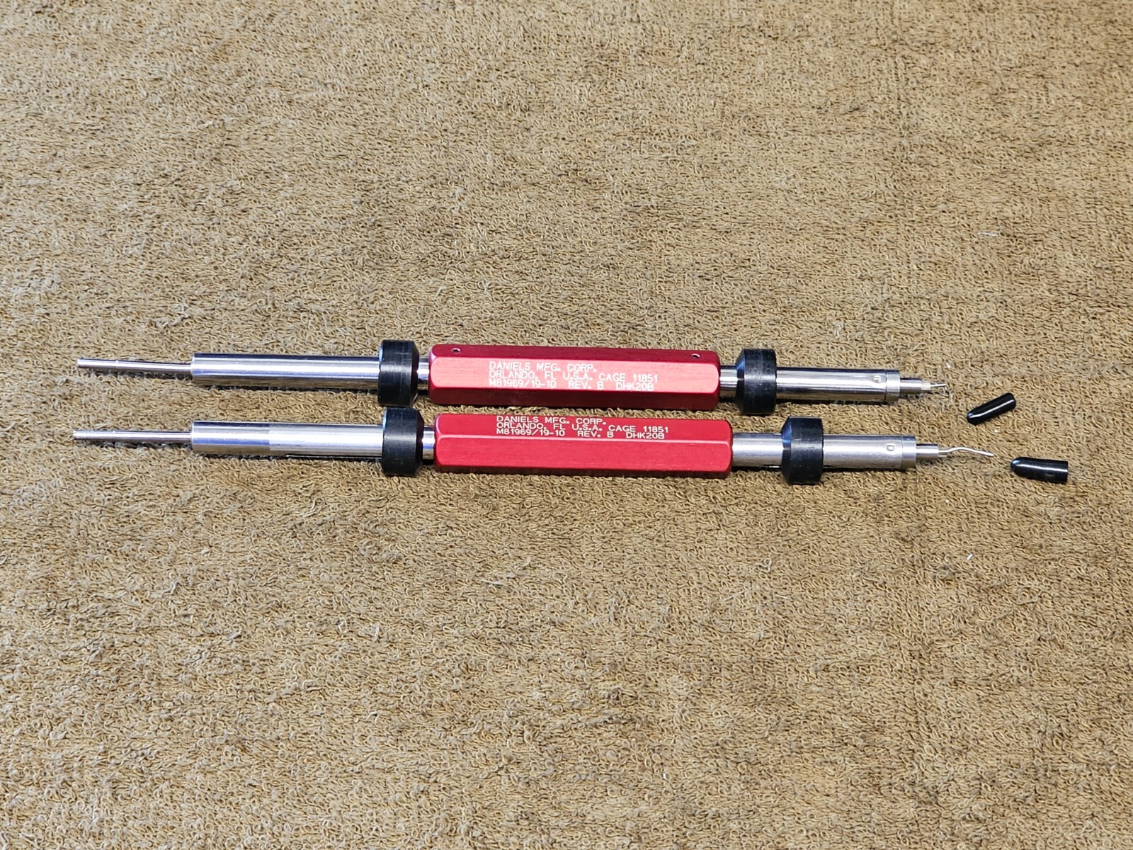 2 DMC Daniels DHK20B M81969 19-10 Removal Tool Terminal Aircraft Aviation