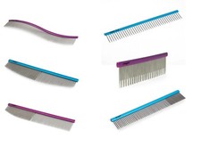 Dog Cat Grooming Combs Contour Custom Coat Fur Finishing Shape Fluff Style Primp