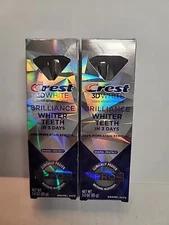 Crest 3D White BRILLIANCE ENAMEL PROTECT Whiter Teeth Toothpaste 3.0oz Pack of 2