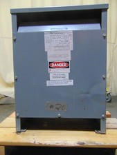 Square D 15 KVA Sorgel 3 Phase Insulated Transformer 600V / 600Y-346V
