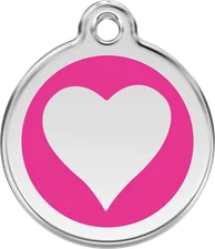 Stainless Steel Red Dingo ID Dog Tag Black Purple Blue Green Yellow Red Pink