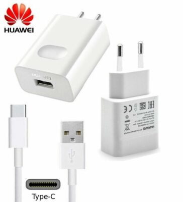 Original Huawei 2A Fast Wall Charger USB-C Cable For P9 P10+ Honor 9 10 P20 Lite