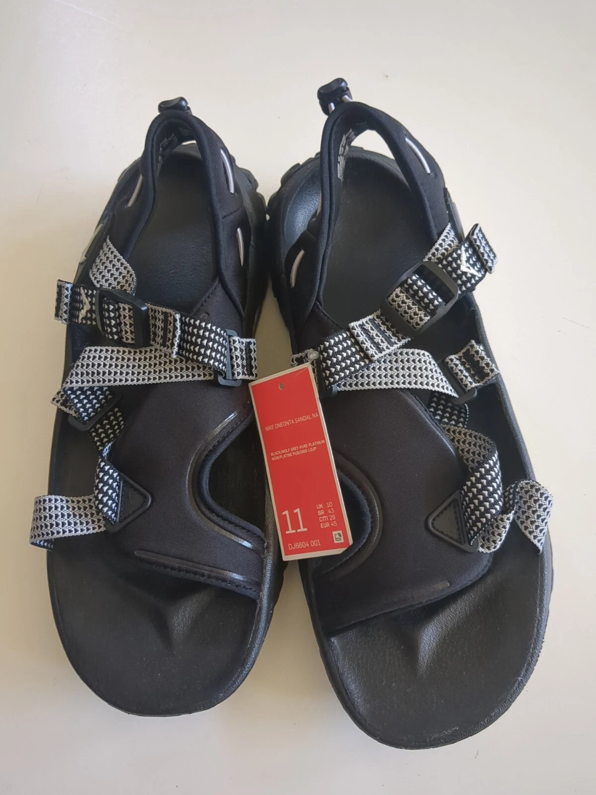 Sandali da uomo Nike Oneonta outdoor da trekking trail taglia 11 (DJ6604 001)
