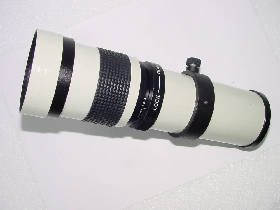 Jintu 420-800mm F/8.3-16 Super Telephoto Zoom T-Mount Lens + Nikon F Ring - Image 2 of 4