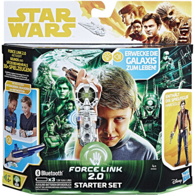 STAR WARS SOLO - FORCE LINK 2.0 STARTER SET + HAN SOLO 3,75''