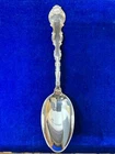 ONE.   Strasbourg By Gorham Serving Spoon 8-3/8" Sterling Silver 90 Gr.  ML