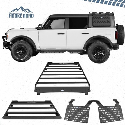 Hooke Road Roof Rack / Rear Window MOLLE Panel For 2021-2026 Ford Bronco 4-Door