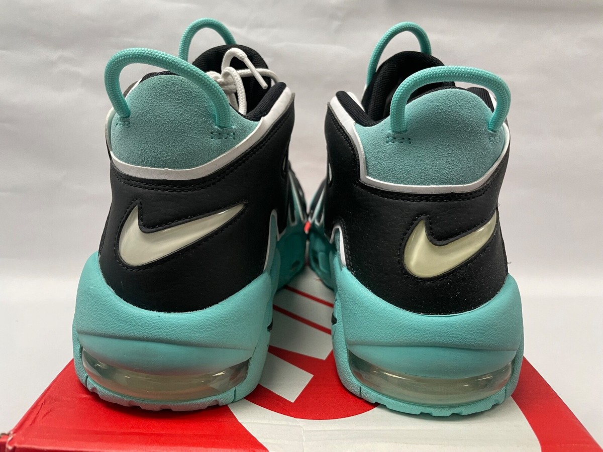 Nike Air More Uptempo 96 QS CN8118 400 Aqua White Black New