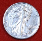 1945-P Walking Liberty Half Dollar 90% Silver Coin UNC Uncirculated WL527