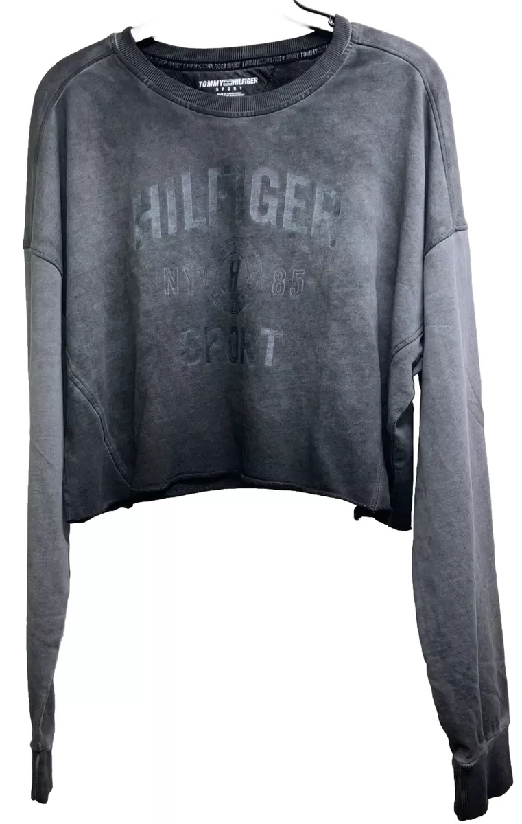 Tommy hilfiger cropped sweater cheap