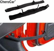 Door Limiting Strap Hinge Wire Protector for Jeep Wrangler JK JL Gladiator JT