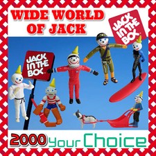 Jack in the Box 2000 WIDE WORLD of JACK Sports HOCKEY Figure YOUR Toy CHOICE