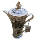 London Pottery Co.LTD Windsor Castle Teapot British Design David Birch Free S&H — photo 1