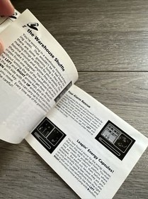 Nintendo NES Instruction Booklet/Manual (NES-P5-USA) ONLY - LJN - PICTIONARY