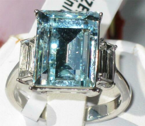 Émeraude Radiant Canari 16 Carats En CZ - Coupe émeraude 18x13 Mm - Simulant Moissanite