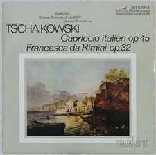 SVETLANOV TCHAIKOVSKY FRANCESCA DA RIMINI & ITALIAN CAP. ETERNA ED.1 STEREO NM