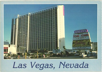 Las Vegas Nevada Bally's Hotel & Casino Exterior View Hotel Vintage Postcard