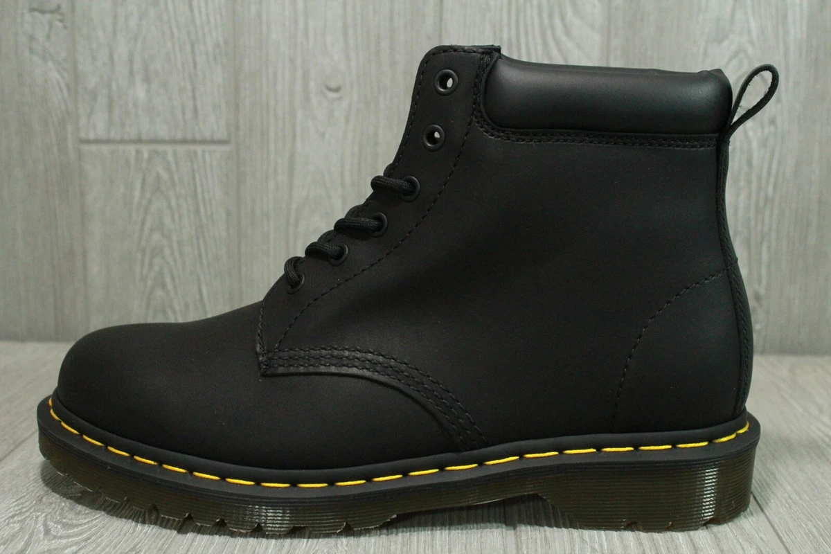65 Mens Dr Martens 939 Ben Boot Greasy Smooth Leather Black Boots