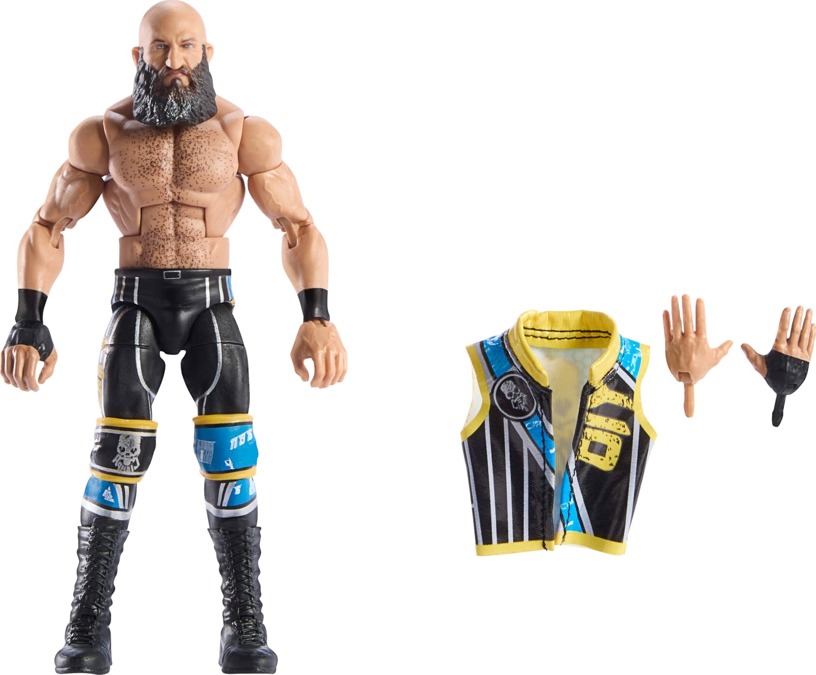 Mattel WWE Elite Action Figure & Accessories, Series #114 6-inch Collectible Tom