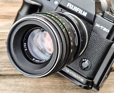 #sowjetisch#HELIOS_44-2_58mm_f/2_M42_Objektiv_für#Fuji_FX_Kameras_schwarz, getestet