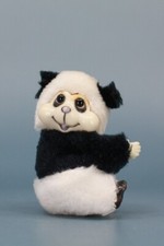 1980s Panda Costume Clipper Toy &ndash; Monchhichi Style
